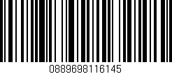 Código de barras (EAN, GTIN, SKU, ISBN): '0889698116145'
