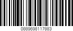 Código de barras (EAN, GTIN, SKU, ISBN): '0889698117883'