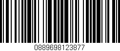 Código de barras (EAN, GTIN, SKU, ISBN): '0889698123877'