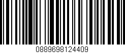 Código de barras (EAN, GTIN, SKU, ISBN): '0889698124409'