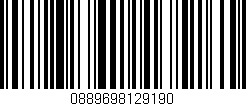 Código de barras (EAN, GTIN, SKU, ISBN): '0889698129190'
