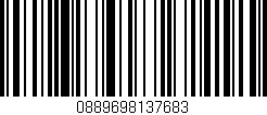 Código de barras (EAN, GTIN, SKU, ISBN): '0889698137683'