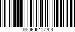 Código de barras (EAN, GTIN, SKU, ISBN): '0889698137706'