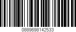 Código de barras (EAN, GTIN, SKU, ISBN): '0889698142533'