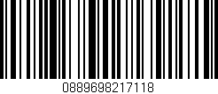 Código de barras (EAN, GTIN, SKU, ISBN): '0889698217118'