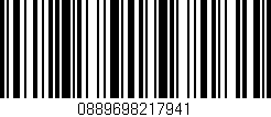 Código de barras (EAN, GTIN, SKU, ISBN): '0889698217941'
