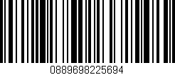 Código de barras (EAN, GTIN, SKU, ISBN): '0889698225694'