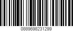 Código de barras (EAN, GTIN, SKU, ISBN): '0889698231299'