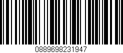 Código de barras (EAN, GTIN, SKU, ISBN): '0889698231947'