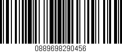 Código de barras (EAN, GTIN, SKU, ISBN): '0889698290456'
