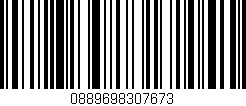 Código de barras (EAN, GTIN, SKU, ISBN): '0889698307673'