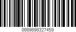 Código de barras (EAN, GTIN, SKU, ISBN): '0889698327459'