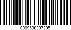 Código de barras (EAN, GTIN, SKU, ISBN): '0889698337205'
