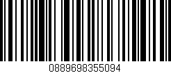 Código de barras (EAN, GTIN, SKU, ISBN): '0889698355094'