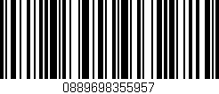 Código de barras (EAN, GTIN, SKU, ISBN): '0889698355957'
