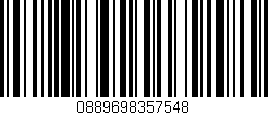 Código de barras (EAN, GTIN, SKU, ISBN): '0889698357548'