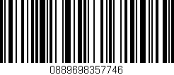 Código de barras (EAN, GTIN, SKU, ISBN): '0889698357746'