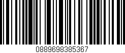 Código de barras (EAN, GTIN, SKU, ISBN): '0889698385367'