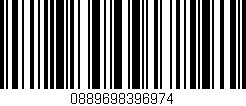 Código de barras (EAN, GTIN, SKU, ISBN): '0889698396974'