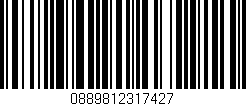 Código de barras (EAN, GTIN, SKU, ISBN): '0889812317427'