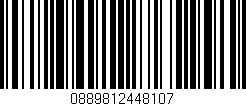 Código de barras (EAN, GTIN, SKU, ISBN): '0889812448107'
