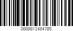 Código de barras (EAN, GTIN, SKU, ISBN): '0889812484785'