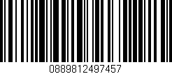 Código de barras (EAN, GTIN, SKU, ISBN): '0889812497457'