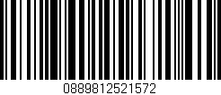 Código de barras (EAN, GTIN, SKU, ISBN): '0889812521572'