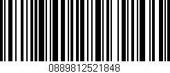 Código de barras (EAN, GTIN, SKU, ISBN): '0889812521848'