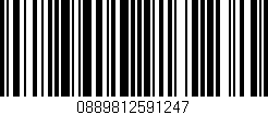 Código de barras (EAN, GTIN, SKU, ISBN): '0889812591247'