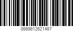 Código de barras (EAN, GTIN, SKU, ISBN): '0889812621487'