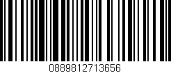 Código de barras (EAN, GTIN, SKU, ISBN): '0889812713656'