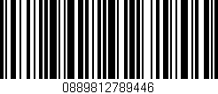 Código de barras (EAN, GTIN, SKU, ISBN): '0889812789446'