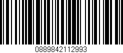 Código de barras (EAN, GTIN, SKU, ISBN): '0889842112993'