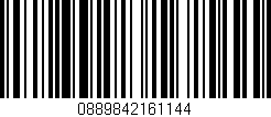 Código de barras (EAN, GTIN, SKU, ISBN): '0889842161144'