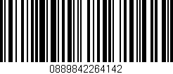 Código de barras (EAN, GTIN, SKU, ISBN): '0889842264142'
