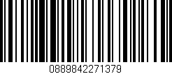 Código de barras (EAN, GTIN, SKU, ISBN): '0889842271379'