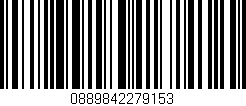 Código de barras (EAN, GTIN, SKU, ISBN): '0889842279153'