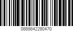 Código de barras (EAN, GTIN, SKU, ISBN): '0889842280470'