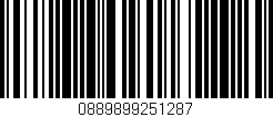 Código de barras (EAN, GTIN, SKU, ISBN): '0889899251287'
