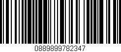 Código de barras (EAN, GTIN, SKU, ISBN): '0889899782347'