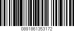 Código de barras (EAN, GTIN, SKU, ISBN): '0891861353172'