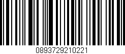 Código de barras (EAN, GTIN, SKU, ISBN): '0893729210221'