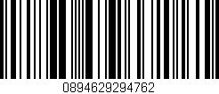 Código de barras (EAN, GTIN, SKU, ISBN): '0894629294762'