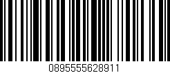 Código de barras (EAN, GTIN, SKU, ISBN): '0895555628911'