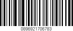 Código de barras (EAN, GTIN, SKU, ISBN): '0896921706783'