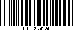 Código de barras (EAN, GTIN, SKU, ISBN): '0898969743249'