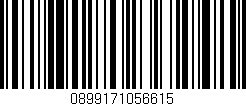 Código de barras (EAN, GTIN, SKU, ISBN): '0899171056615'