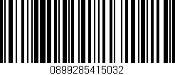 Código de barras (EAN, GTIN, SKU, ISBN): '0899285415032'