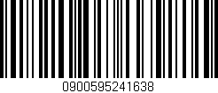 Código de barras (EAN, GTIN, SKU, ISBN): '0900595241638'